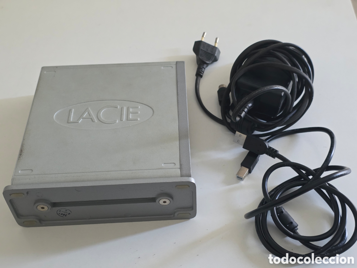 Vintage: LaCie 150GB Disco Duro Externo USB 2.0 FireWire Funciona