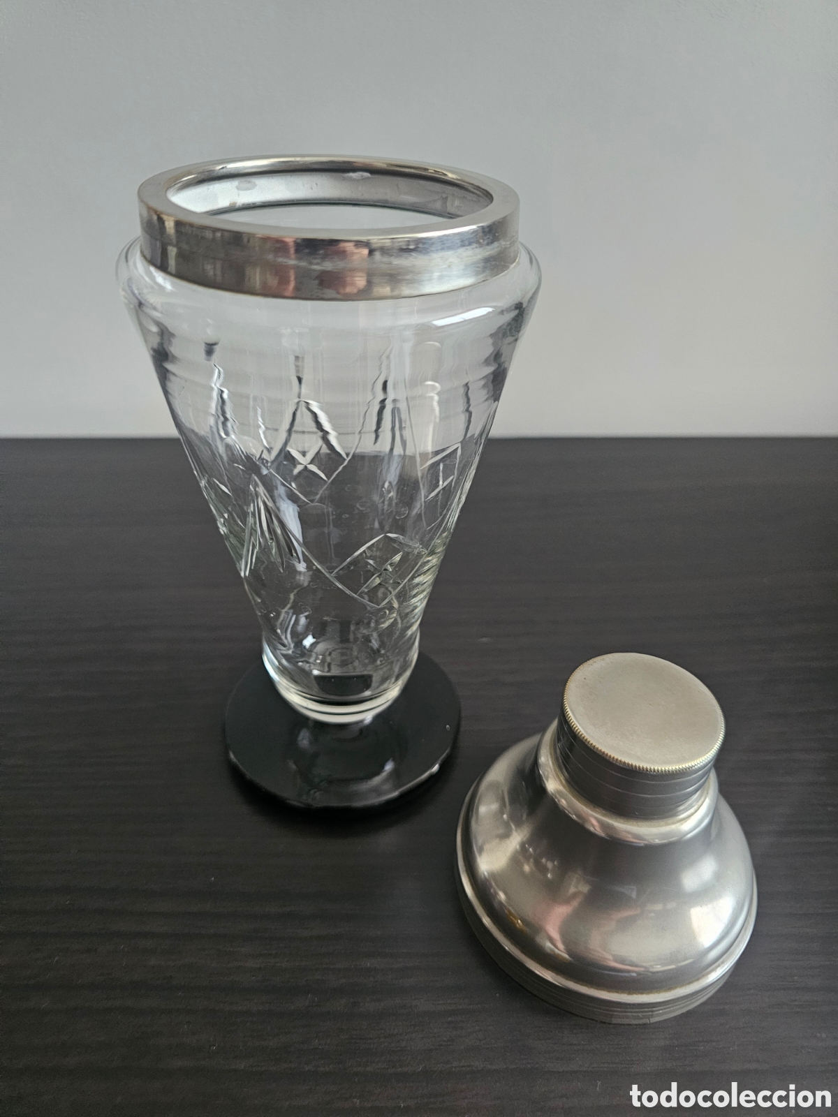 Vintage: Coctelera cristal vintage - Foto 2
