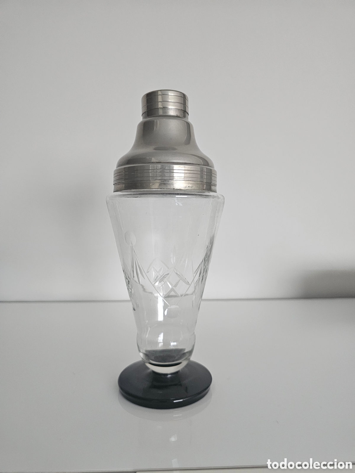 Vintage: Coctelera cristal vintage - Foto 3