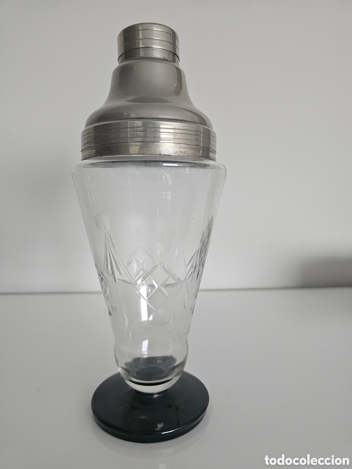 Vintage: Coctelera cristal vintage - Foto 4