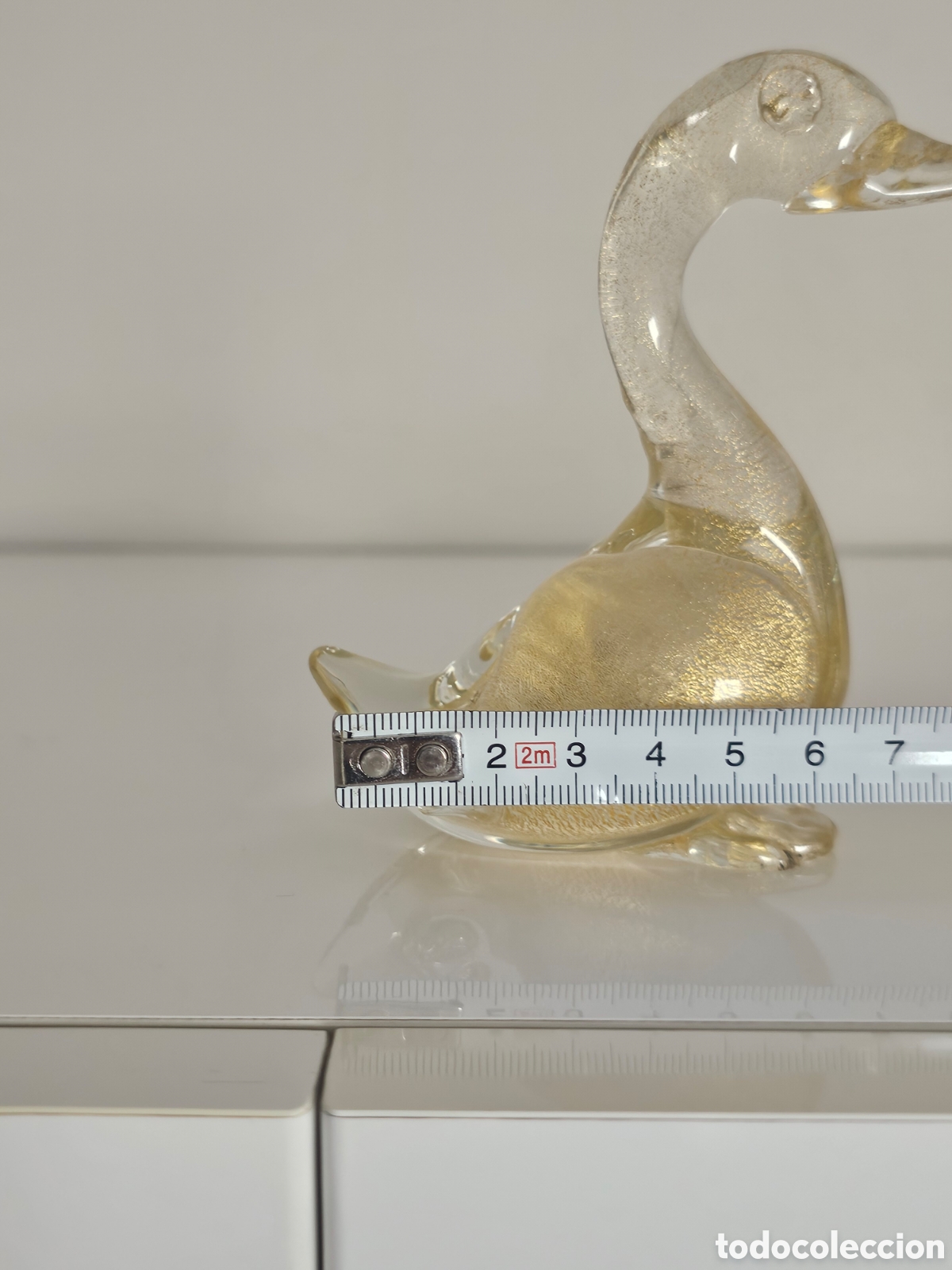 Vintage: Cisne cristal murano - Foto 6