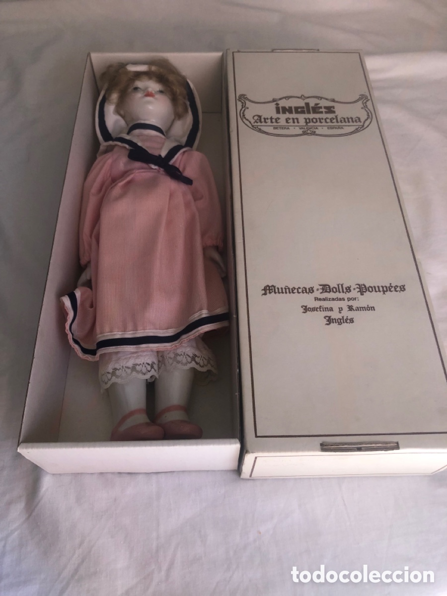 Vintage: Mu&ntilde;eca &ldquo;Dolls-Poup&eacute;es&rdquo; Josefina & Ramon Ingl&eacute;s