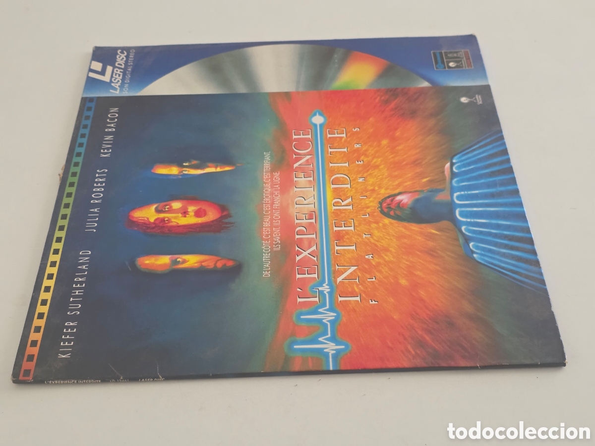 Vintage: laserdisc flatliners lexperience interdite julia roberts pal - Foto 3