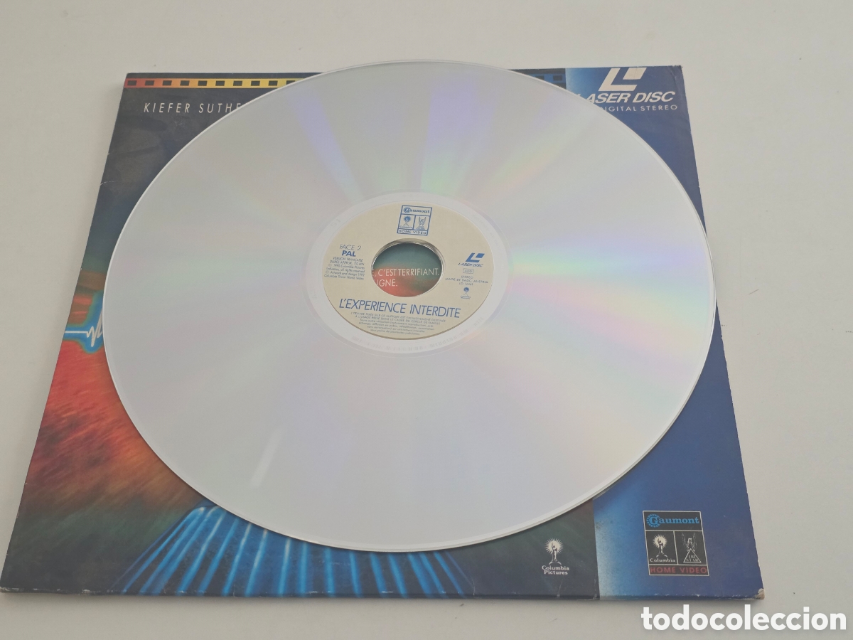Vintage: laserdisc flatliners lexperience interdite julia roberts pal - Foto 5