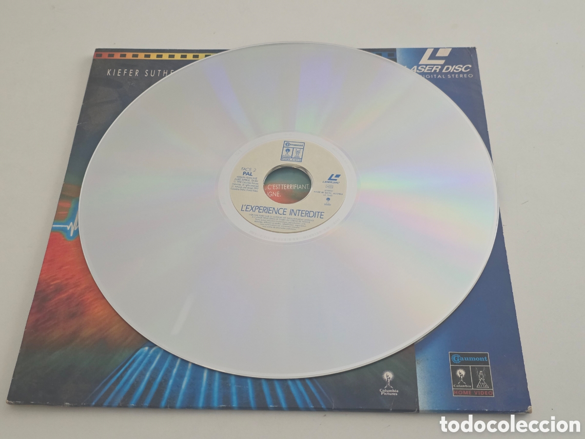 Vintage: laserdisc flatliners lexperience interdite julia roberts pal - Foto 6