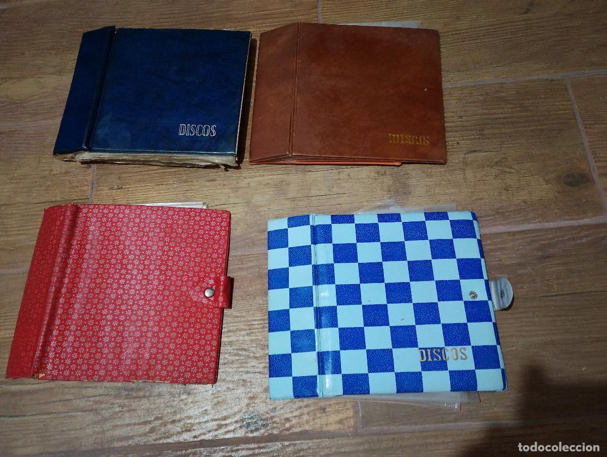 Vintage: lote 4 estuches para singles
