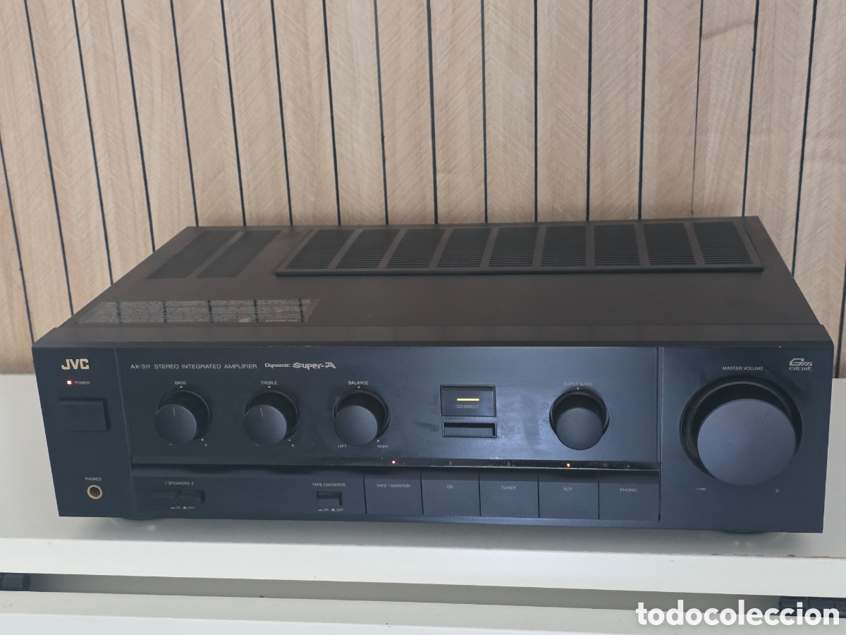 Vintage: amplificador jvc ax-311bk dynamic super-a
