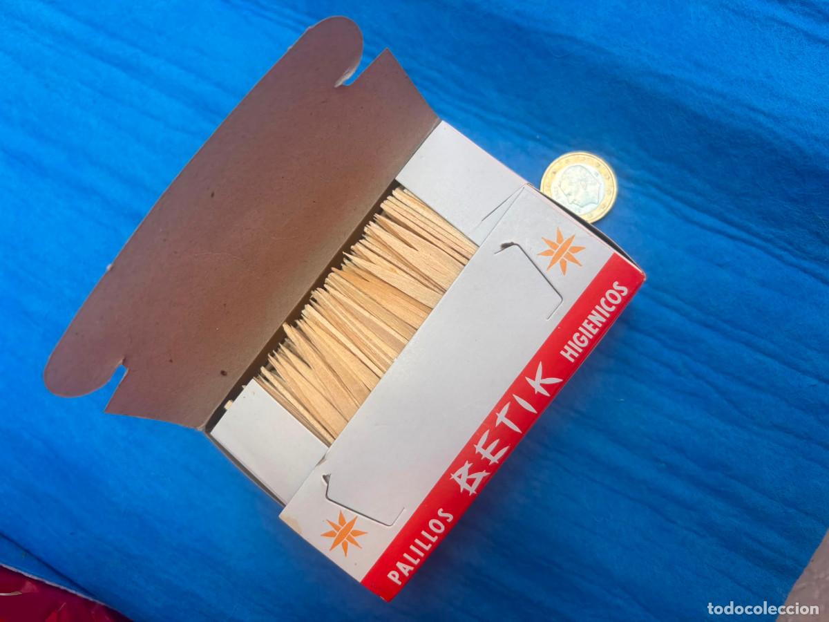 Vintage: Caja Palillos BETIK Higi&eacute;nicos A&ntilde;os 70/80