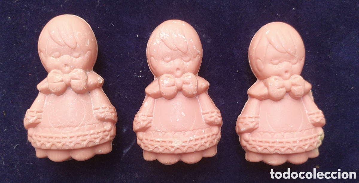 Vintage: Juego de 3 pastillas de jab&oacute;n Avon vintage marca Avon, miden 8 cm de altura