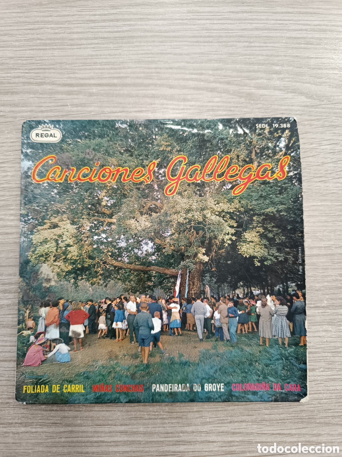 Vintage: Lote 3 mini albums de m&uacute;sica gallega