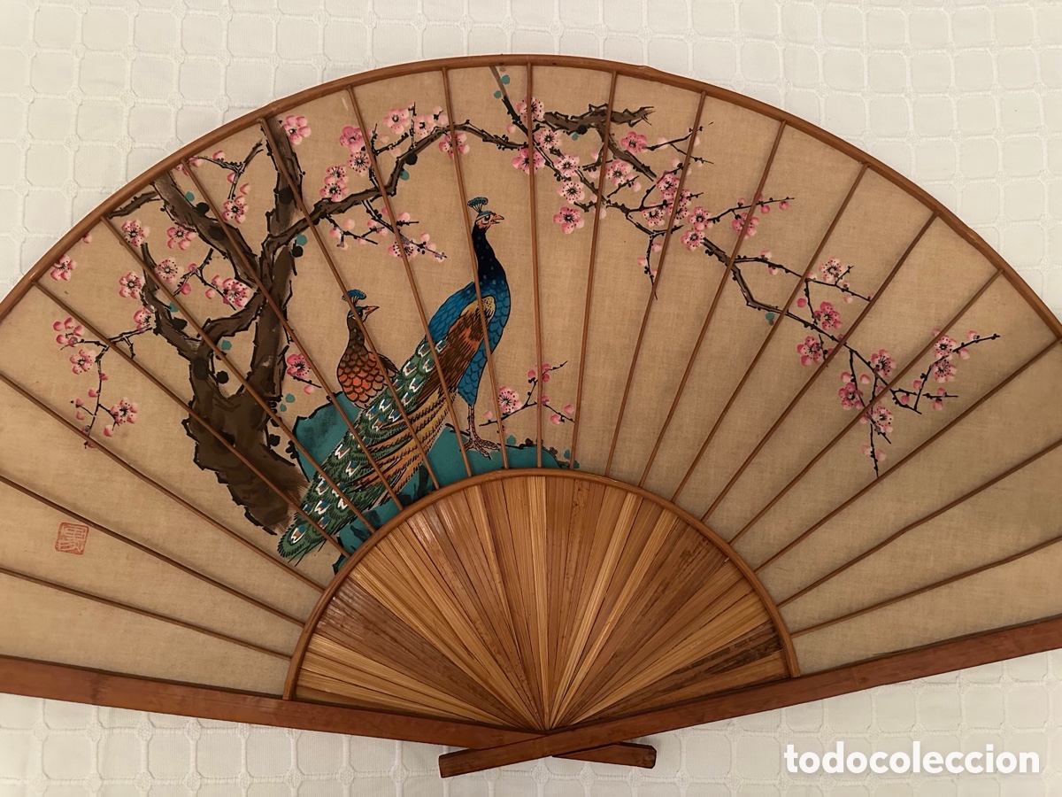 Vintage: Abanico vintage oriental - Foto 1
