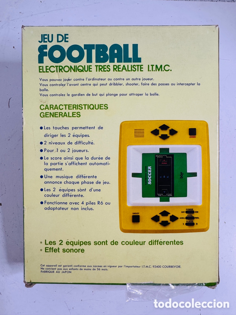 Vintage: Epoch Electronic Soccer Japan 1981 Tabletop - Foto 5