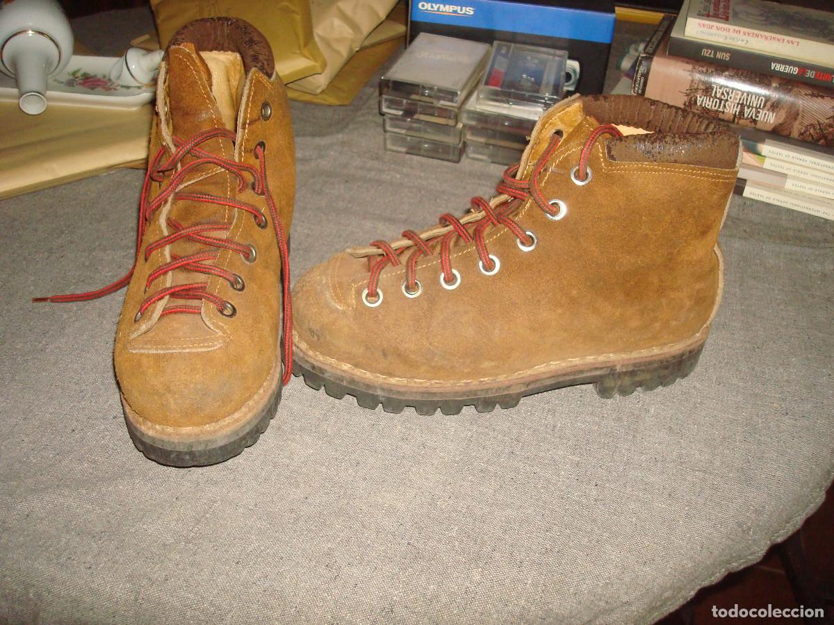 Vintage: BOTAS DE MONTA&Ntilde;A DE PIEL DE LA MARCA KAMET. N&ordm; 38 ( POCO USO)