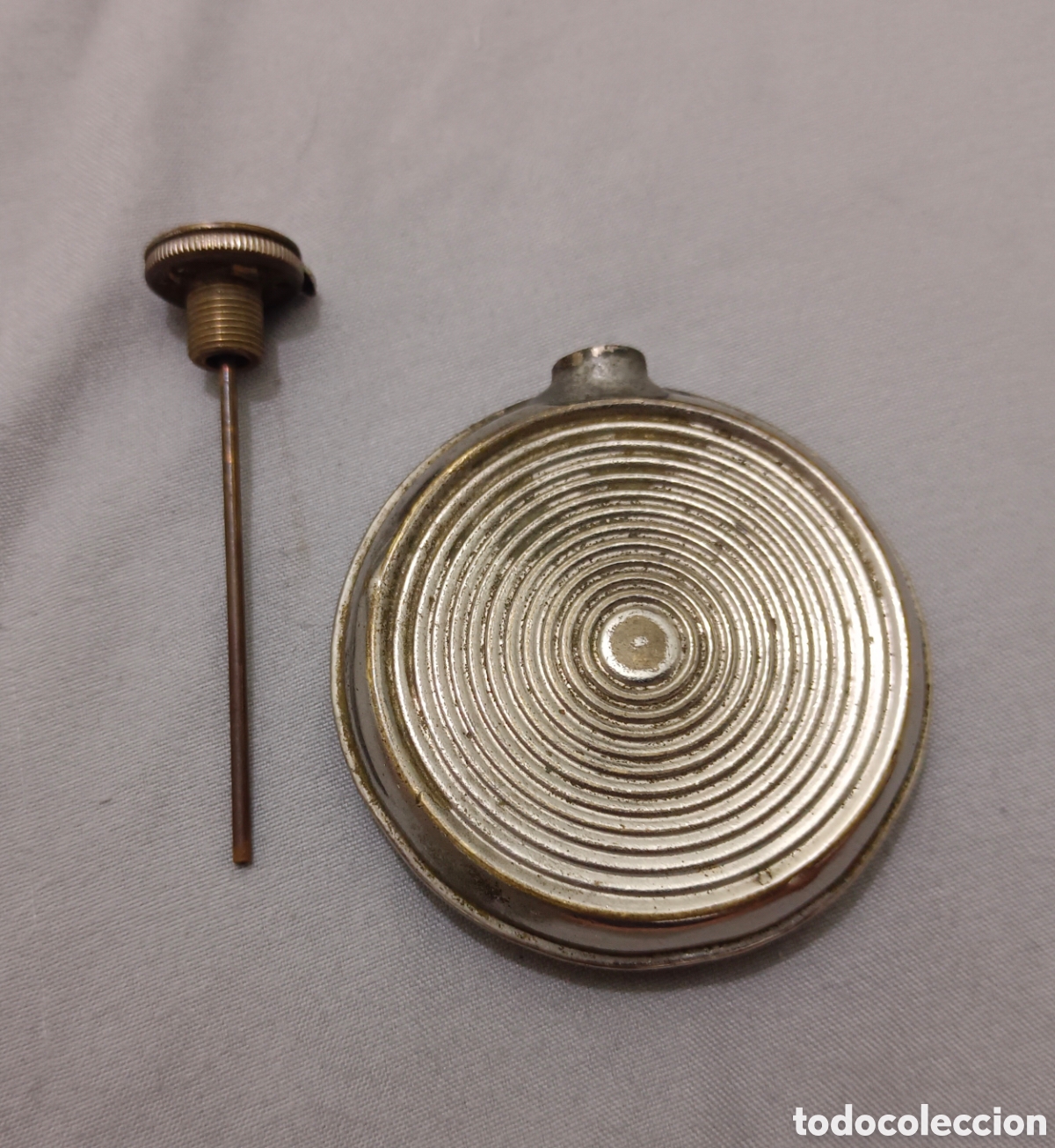 Vintage: Antiguo perfumador de bolsillo 52mm diametro