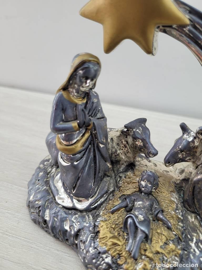 Vintage: MINIATURA NACIMIENTO NAVIDE&Ntilde;O - Foto 6