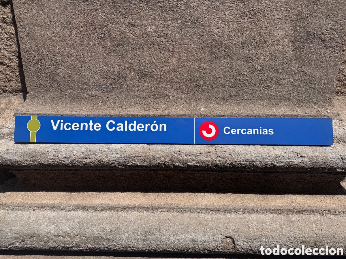 Vintage: Vicente Calder&oacute;n lama Metro original