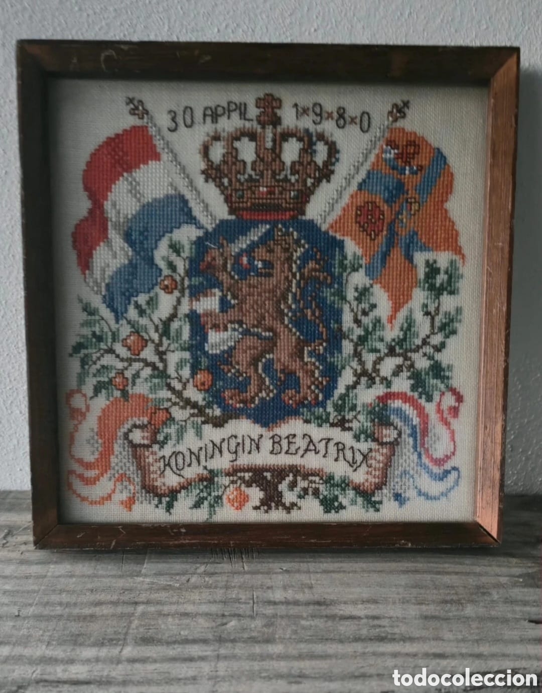 Vintage: Bordado Reina Beatriz
