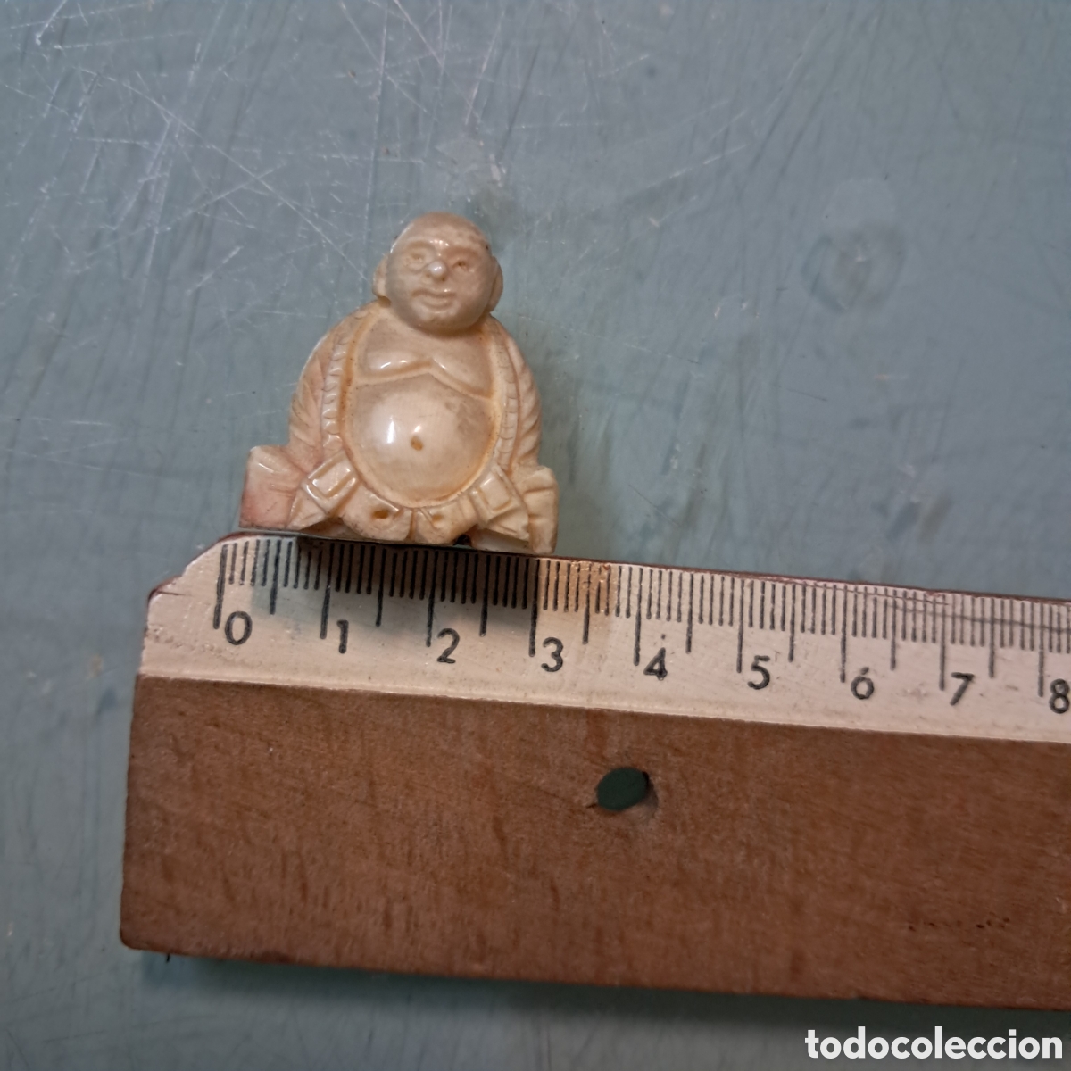 Vintage: Buda sentado en marfil