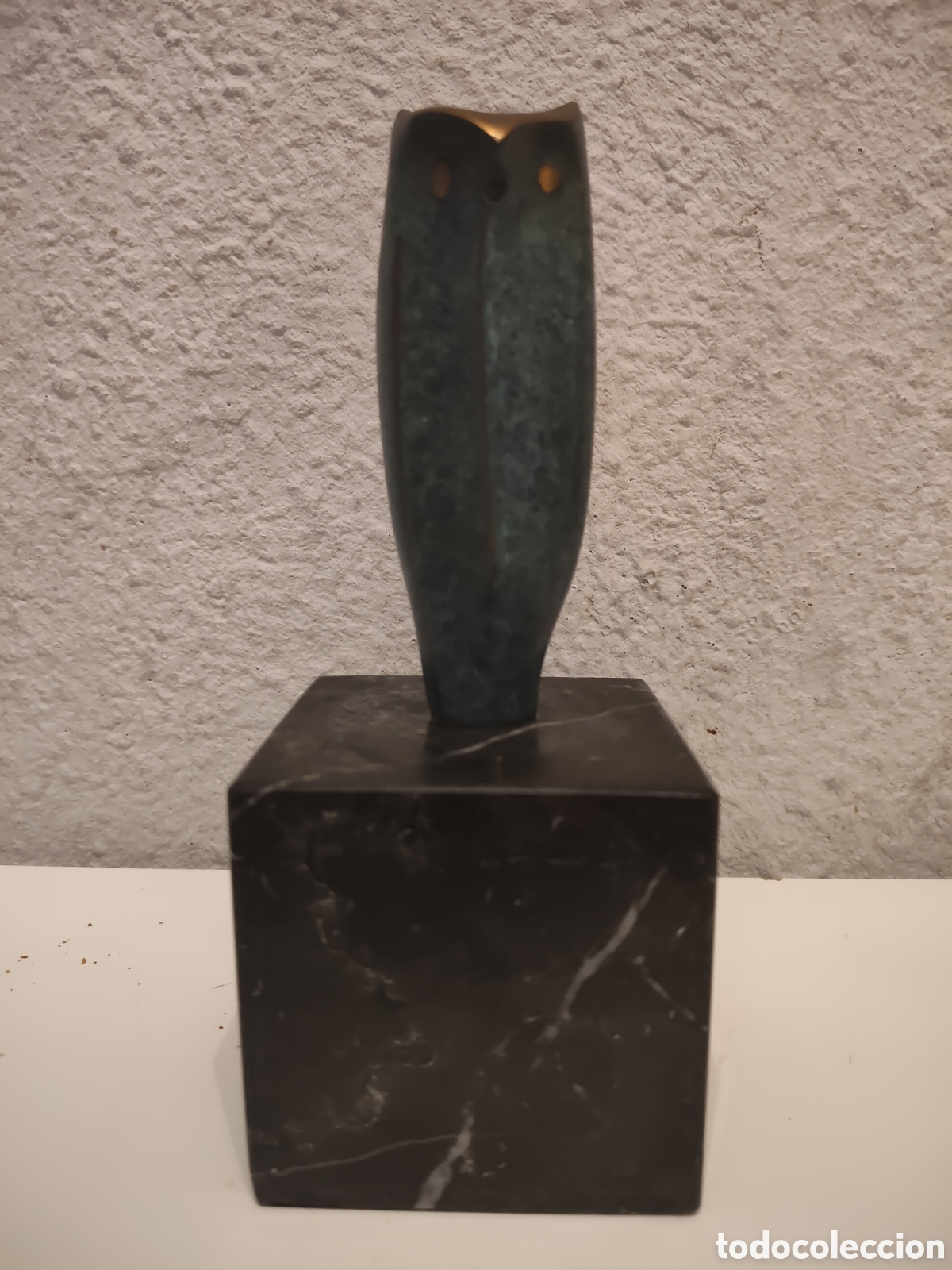 Vintage: ESCULTURA DE BRONCE BUHO