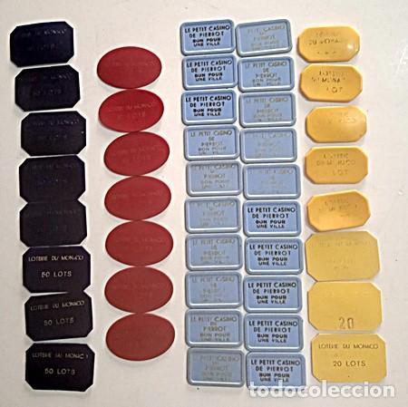 Vintage: Fichas de casino francesas retro - Foto 2