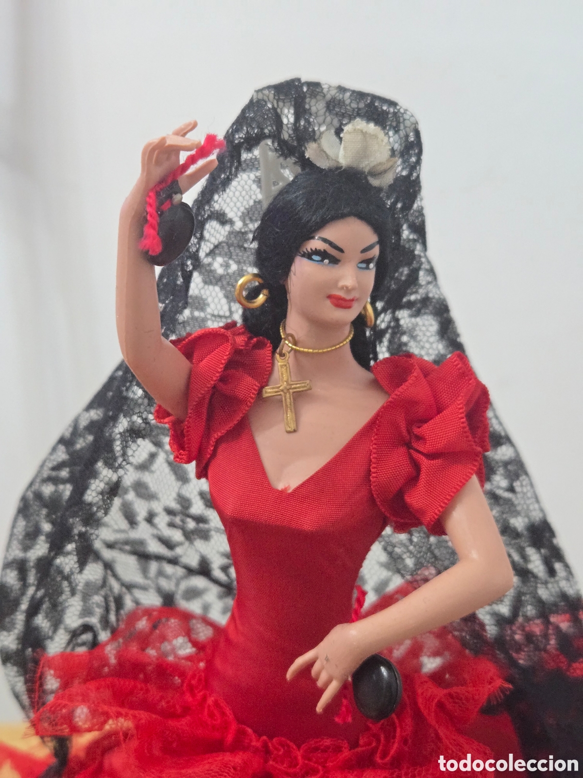 Vintage: Mu&ntilde;eca flamenca antigua marca Grau