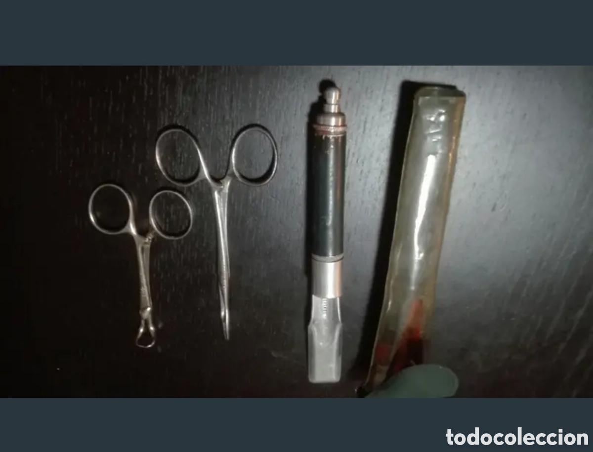 Vintage: Utensilios de medicina de laboratorio - Foto 4