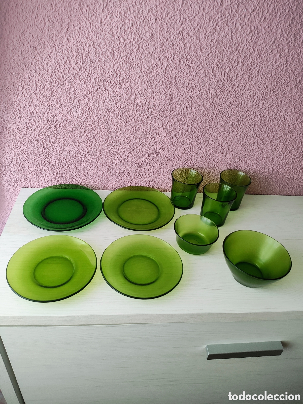 Vintage: Lote vajilla Duralex vintage