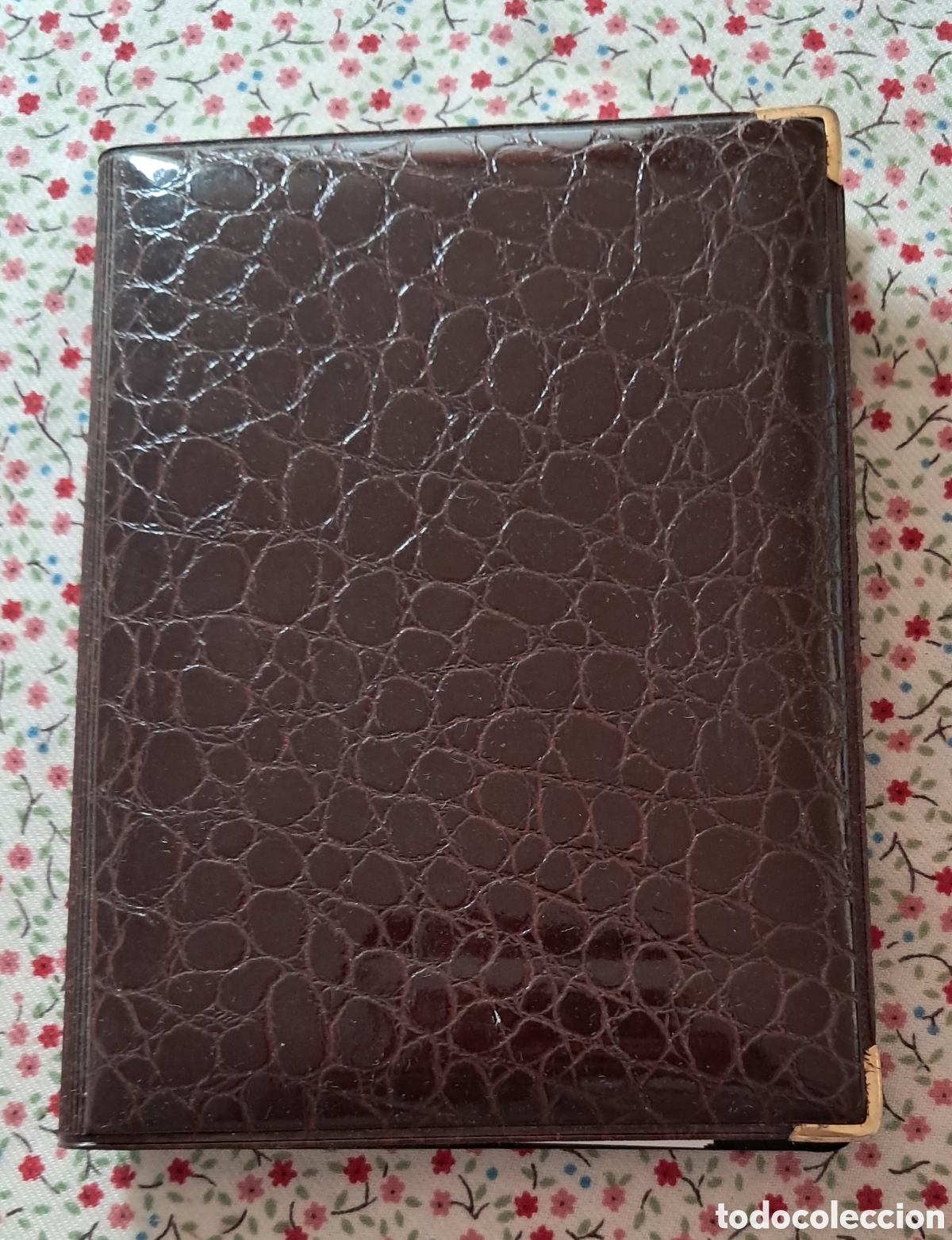Vintage: Agenda cocodrilo a&ntilde;os 80