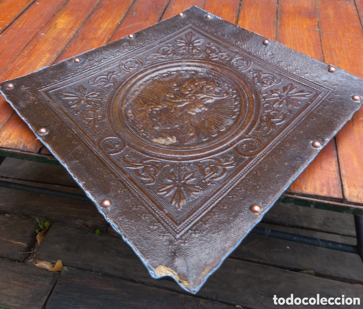 Vintage: Bandeja multiusos. De cart&oacute;n piedra. - Foto 4