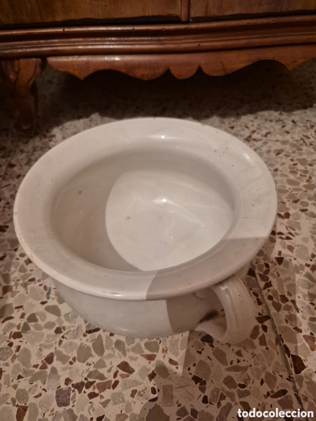 Vintage: Orinal clasic de ceramic