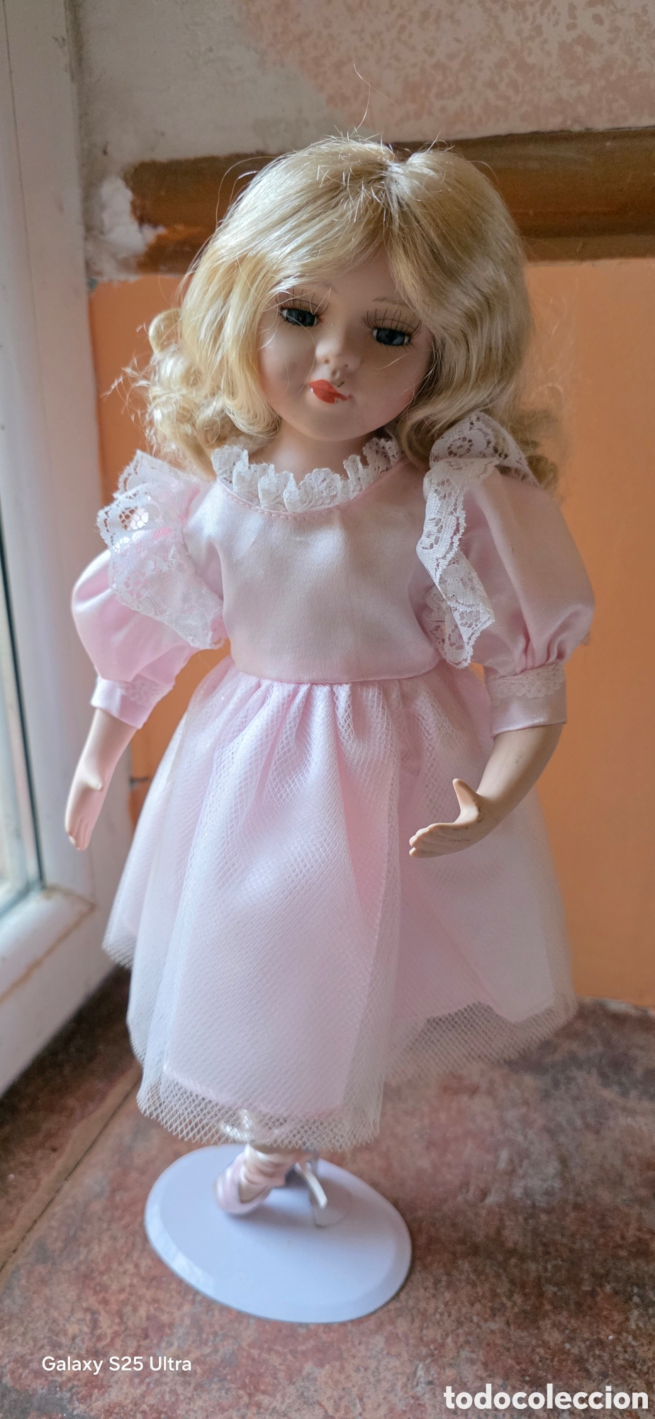 Vintage: Mu&ntilde;eca a&ntilde;os 80 o 90 coleccionable