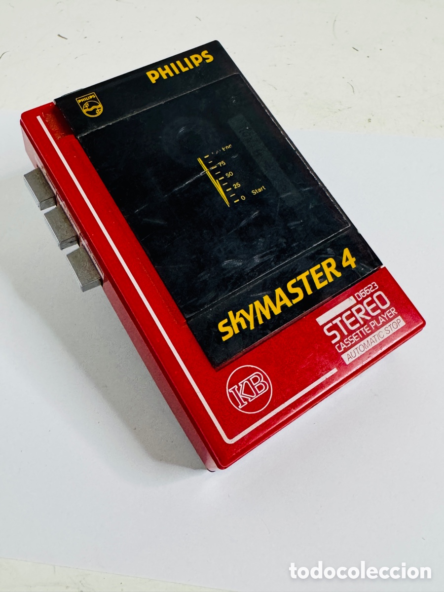 Vintage: Philips Walkman SkyMaster 4 D-6623 Vintage Cassette Player Japan 1980s Funciona