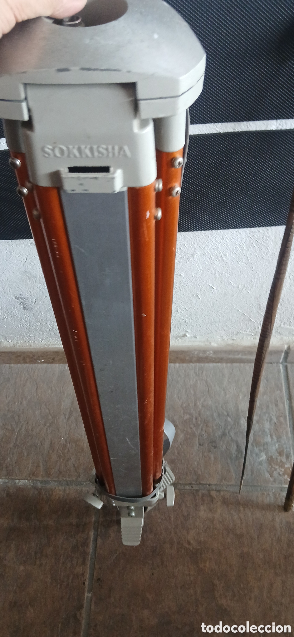 Vintage: TRIPODE TOPOGRAF&Iacute;A TEODOLITO SOKKISHA JJ