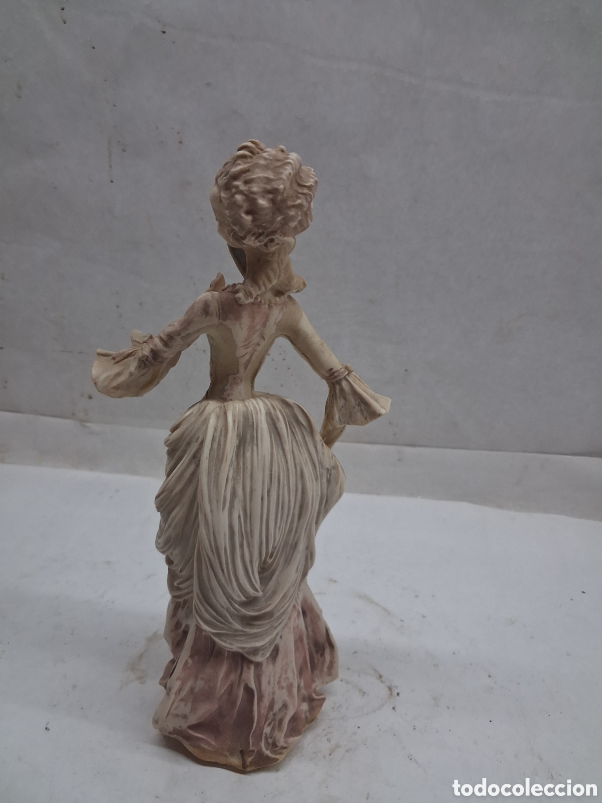 Vintage: Dama abanico de resina - Foto 3