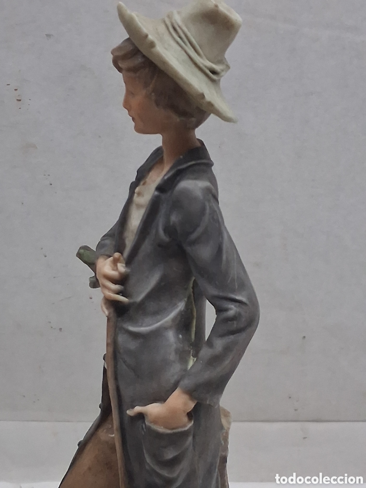 Vintage: Figura joven campesino - Foto 3