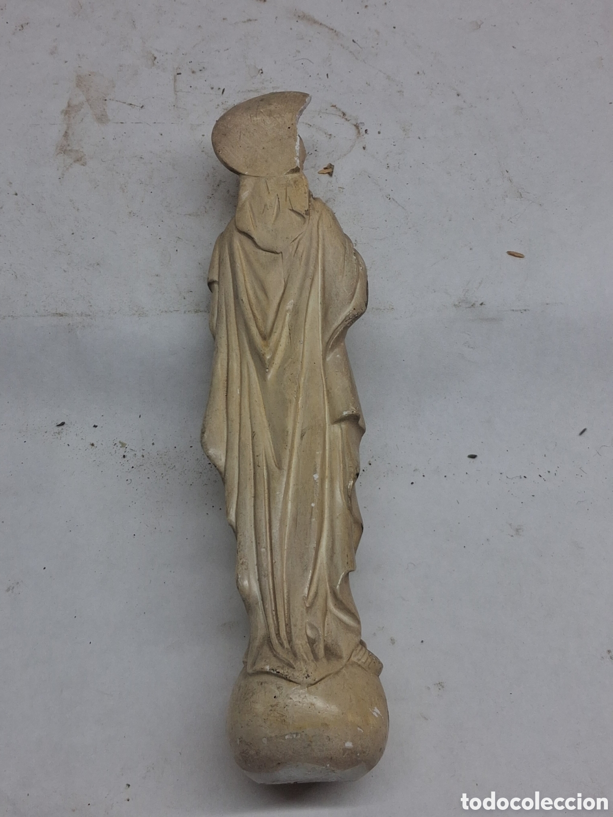Vintage: virgen vintage de escayola - Foto 4