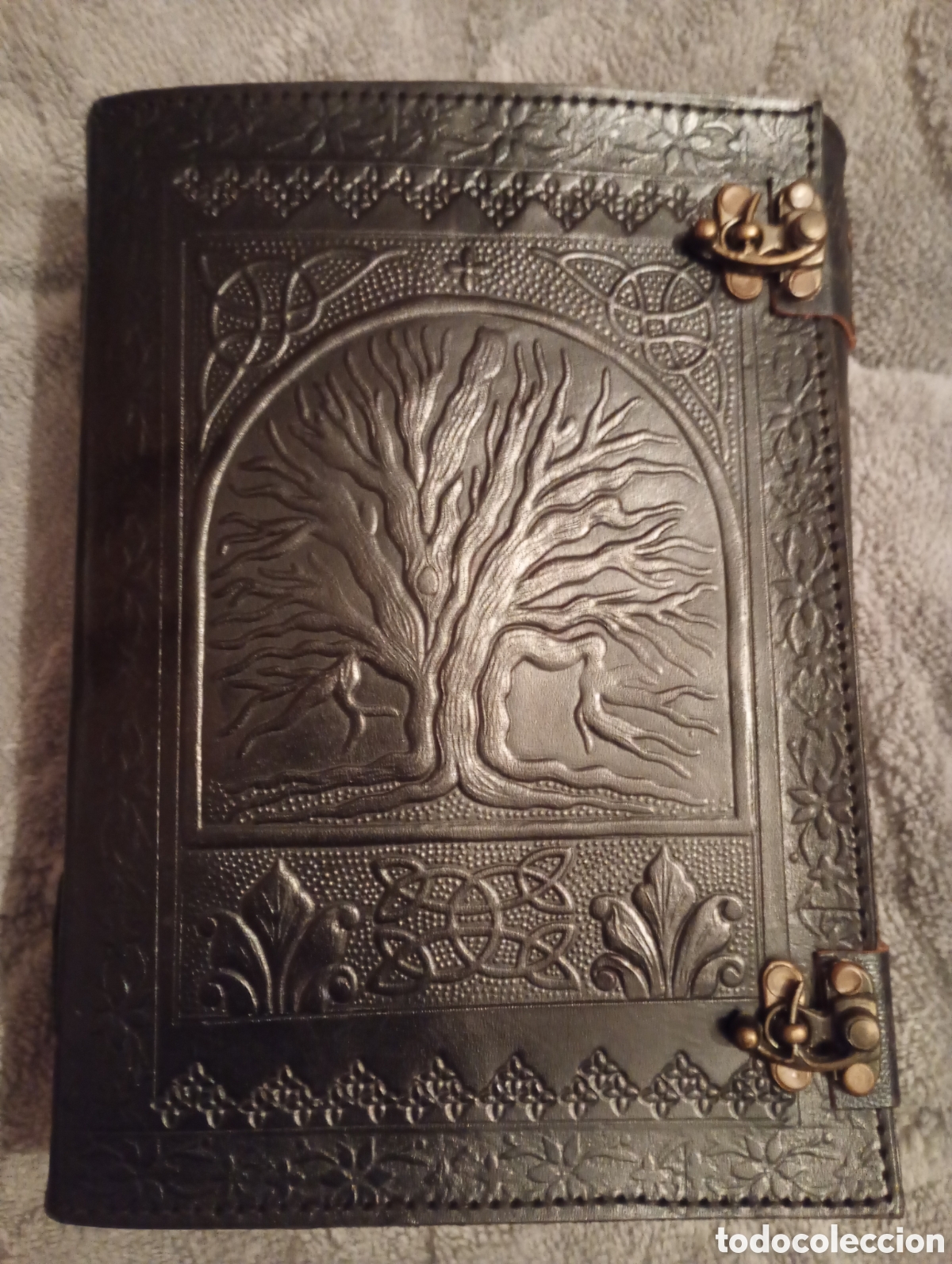 Vintage: Libro de cuero de 500 hojas