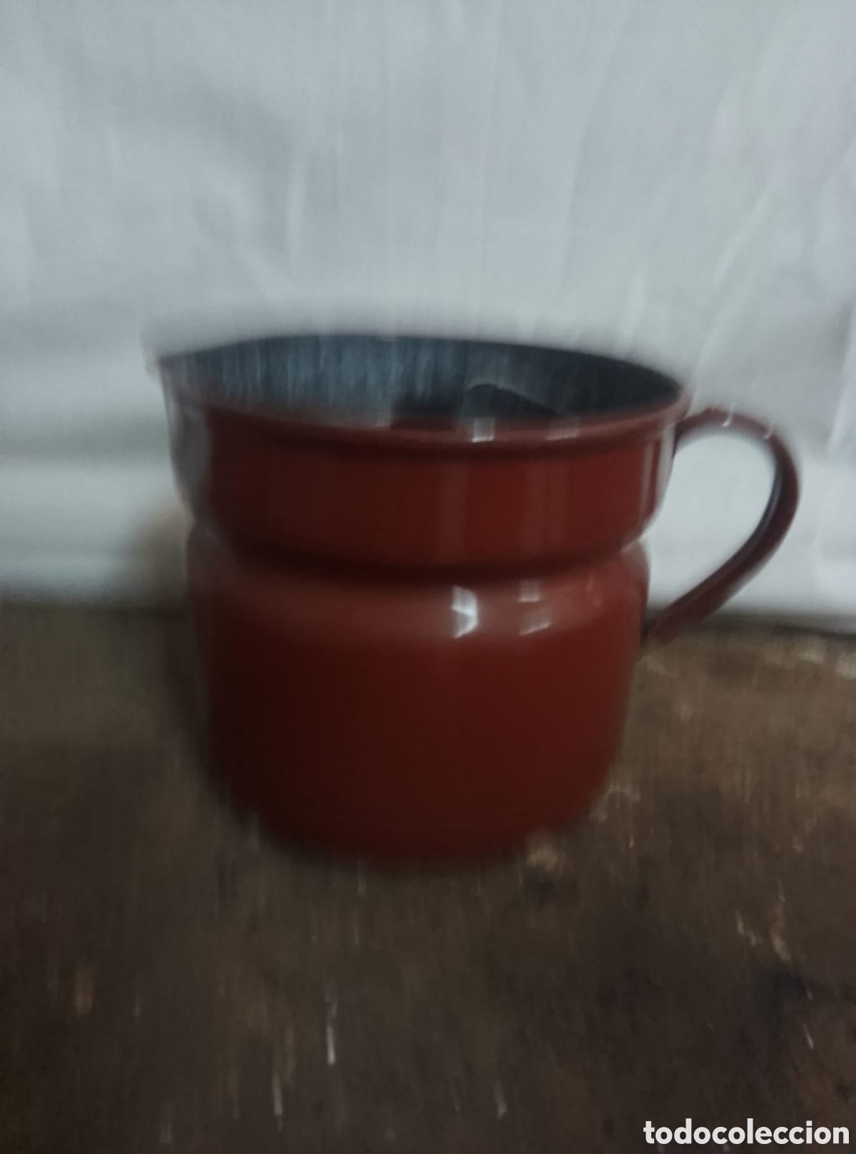 Vintage: Cuece leche esmaltdo - Foto 1