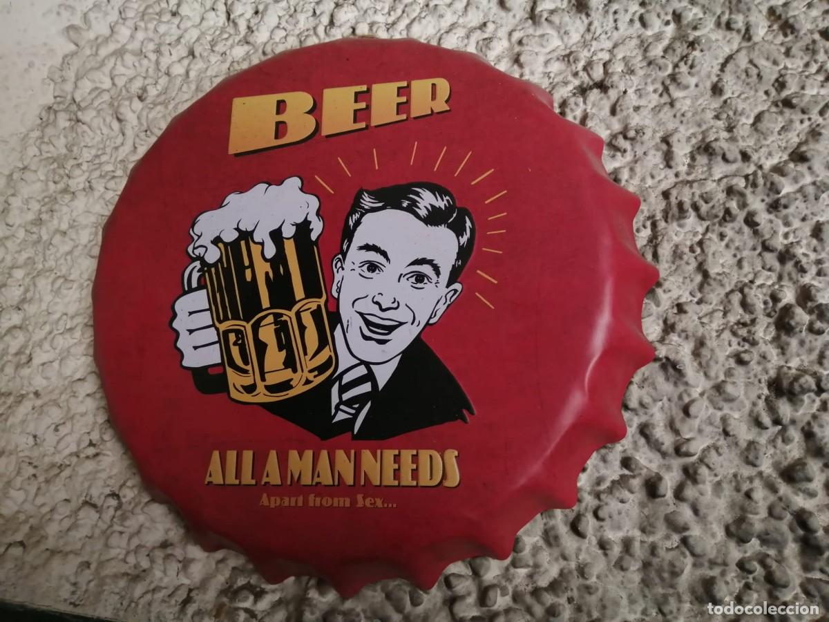Vintage: VINTAGE CHAPA. BEER ALL A MAN NEEDS