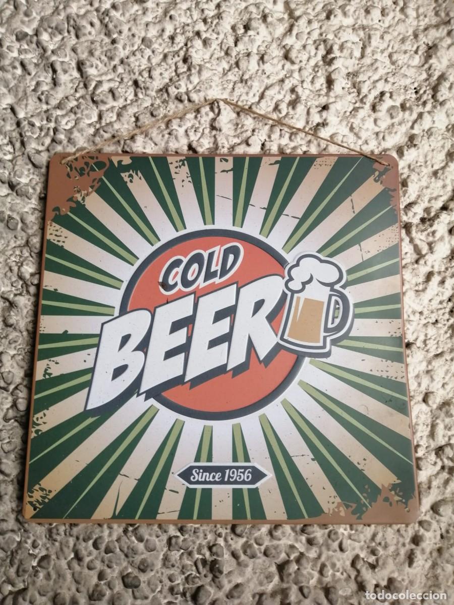 Vintage: VINTAGE PLACA. COLD BEER