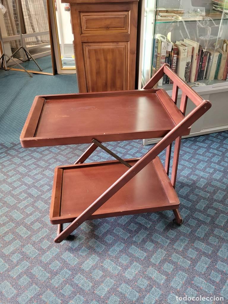 Vintage: CAMARERA DE MADERA.. - Foto 3