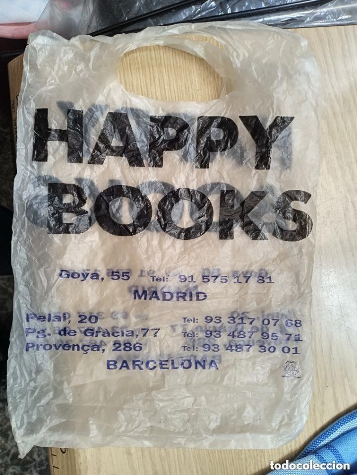 Vintage: BOLSA DE DESAPARECIA LIBRERIA HAPPY BOOKS DE CALLE PROVENZA DE BARCELONA