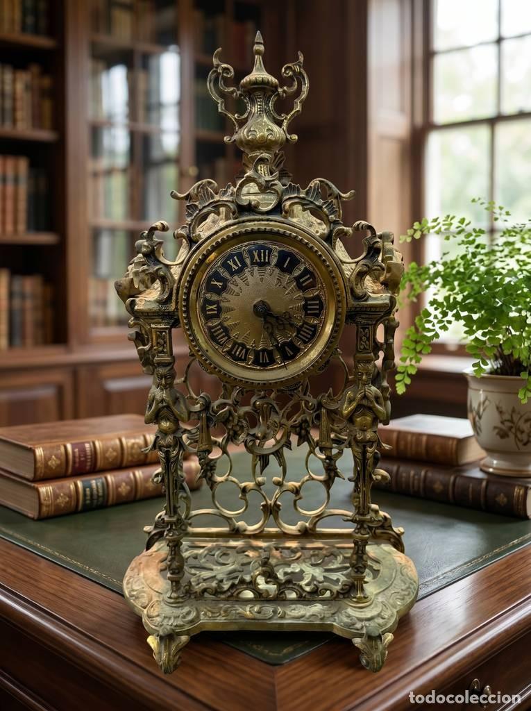 Vintage: ANTIGUO RELOJ DE SOBREMESA