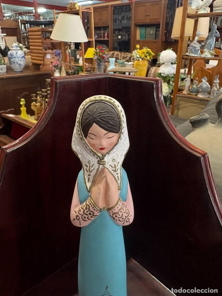 Vintage: FIGURA DE VIRGEN.... - Foto 3