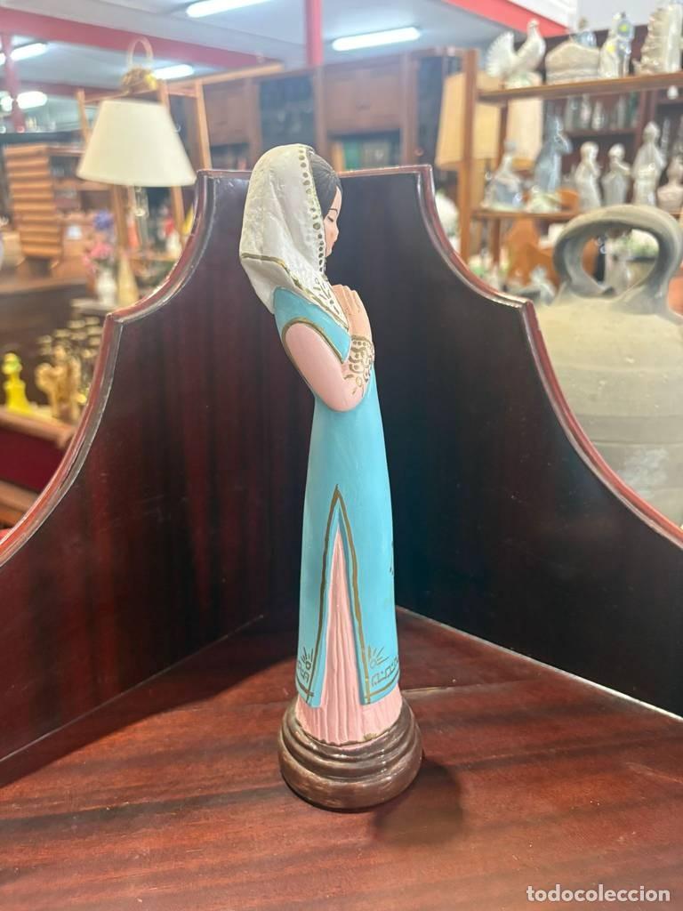 Vintage: FIGURA DE VIRGEN.... - Foto 4