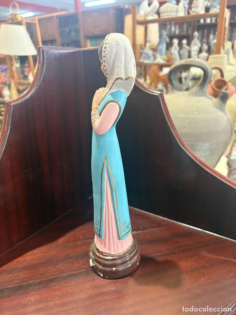Vintage: FIGURA DE VIRGEN.... - Foto 5