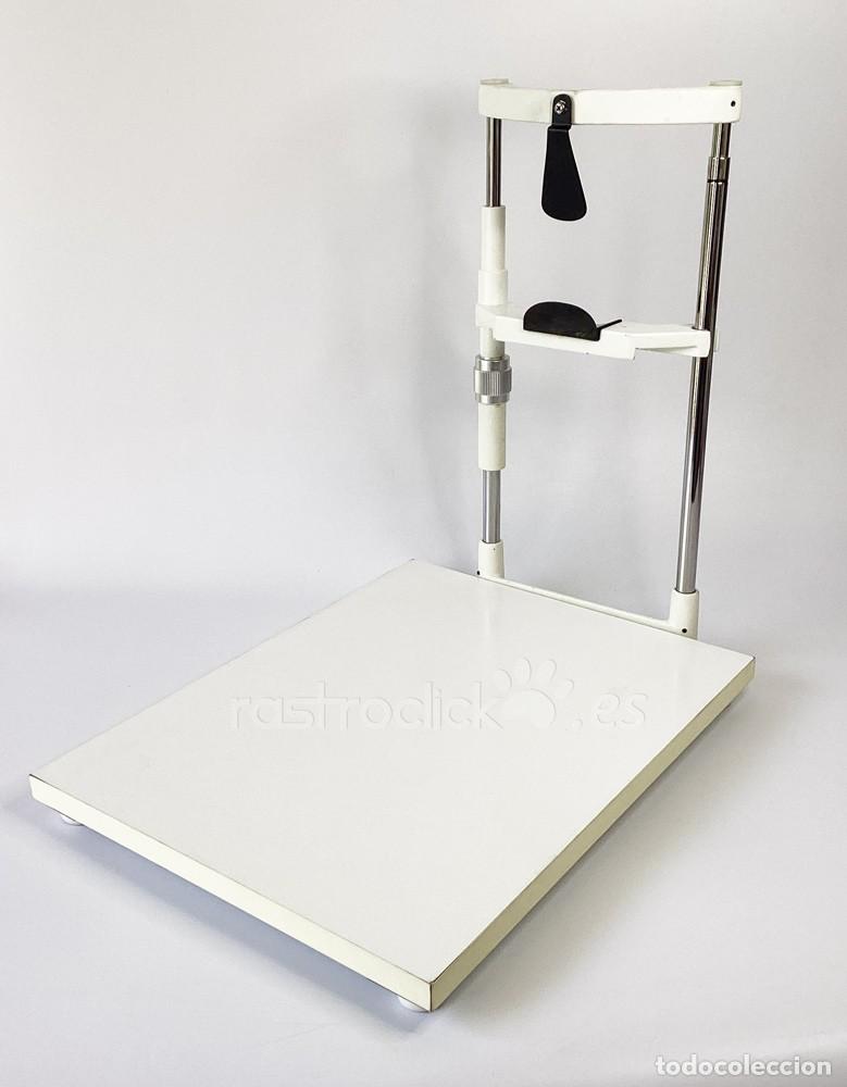 Vintage: Mentonero oftalmol&oacute;gico con base de mesa - Fotograf&iacute;a de Iris / Optometr&iacute;a
