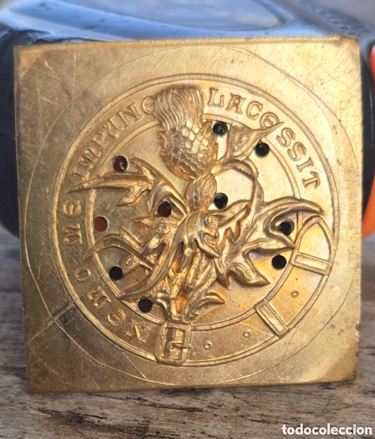 Vintage: Antiguo troquel Escoc&eacute;s