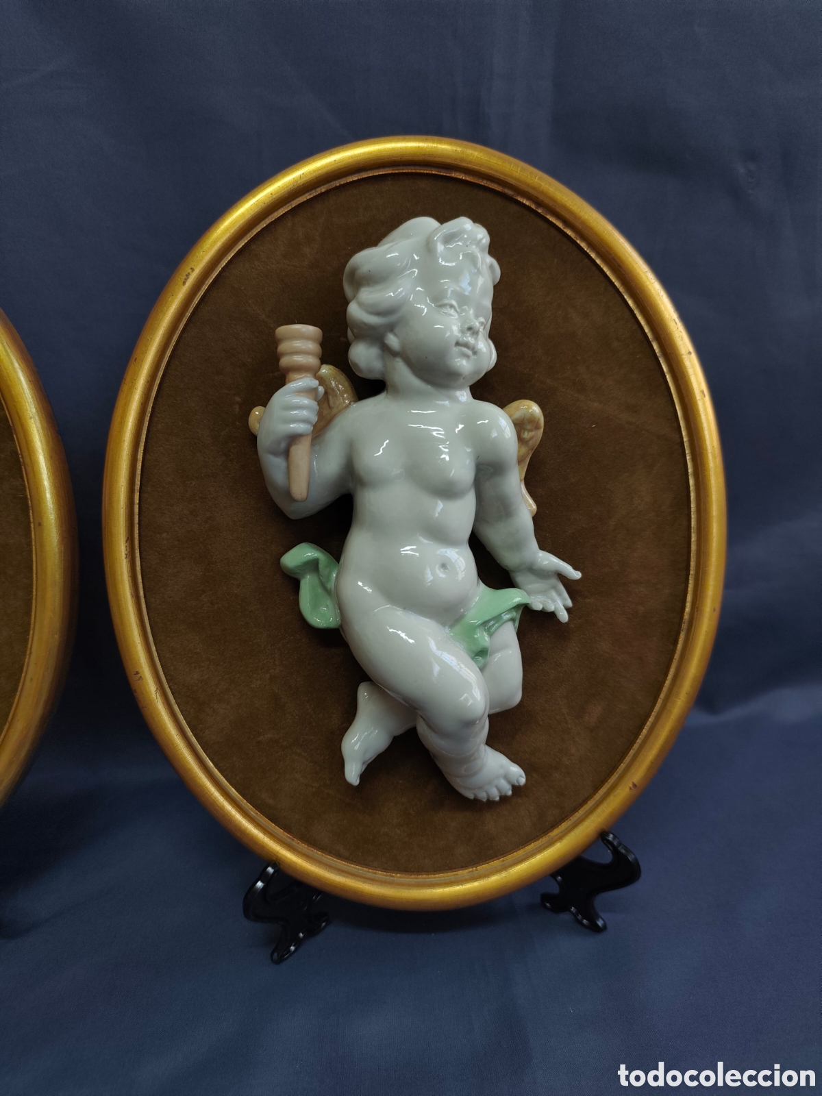 Vintage: Angelitos porcelana vintage