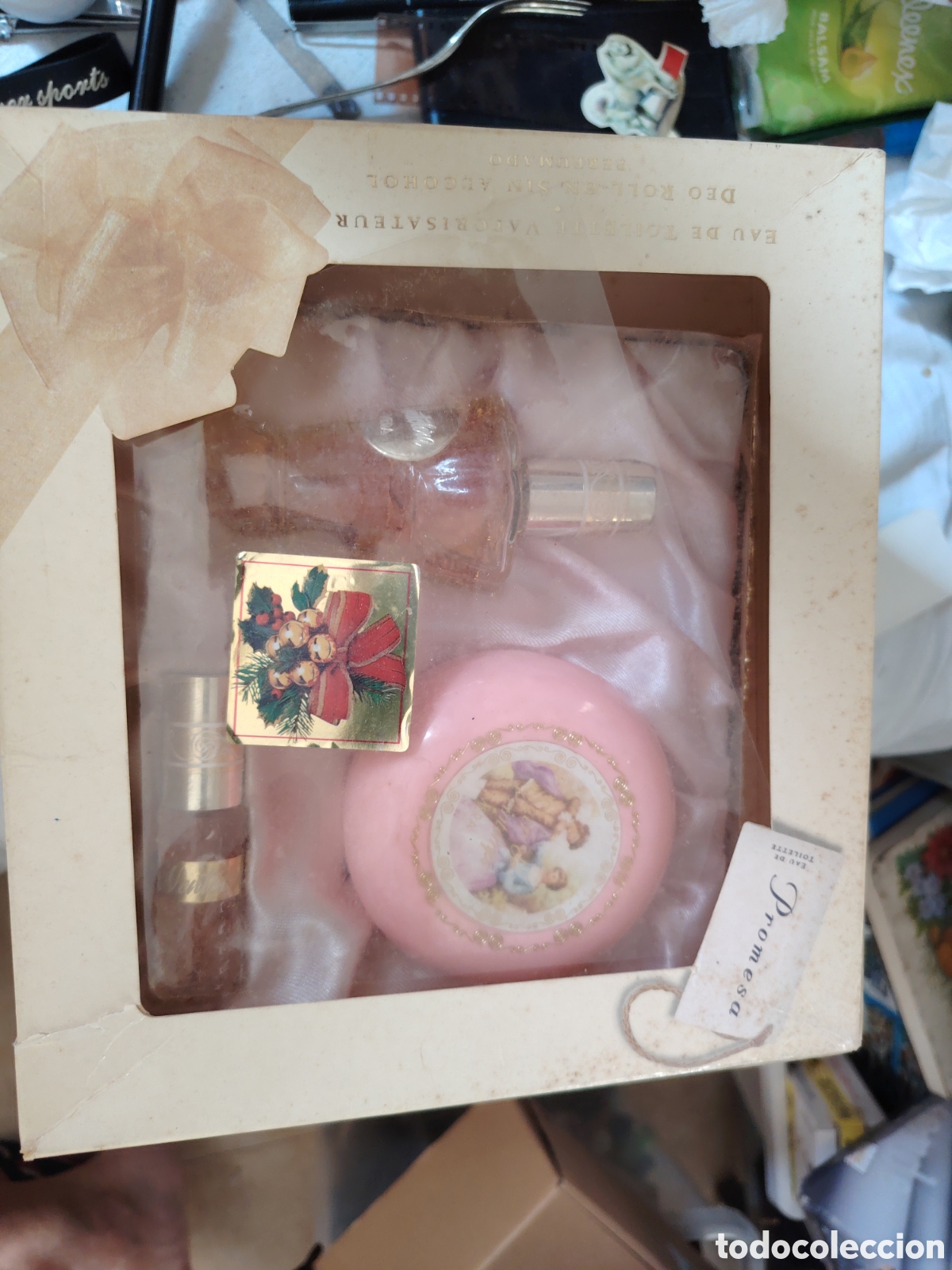Vintage: Estuche colonia pronesa
